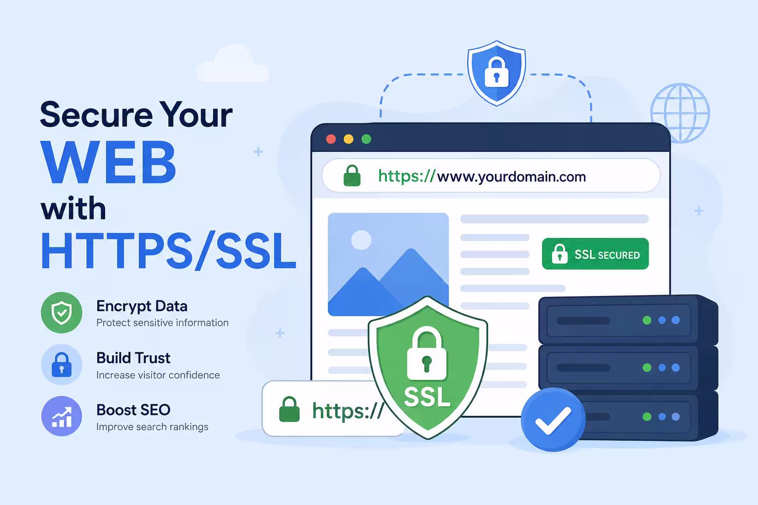 SECURE WEB WITH HTTPS SSL
